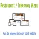 food menu plugin cheap website design