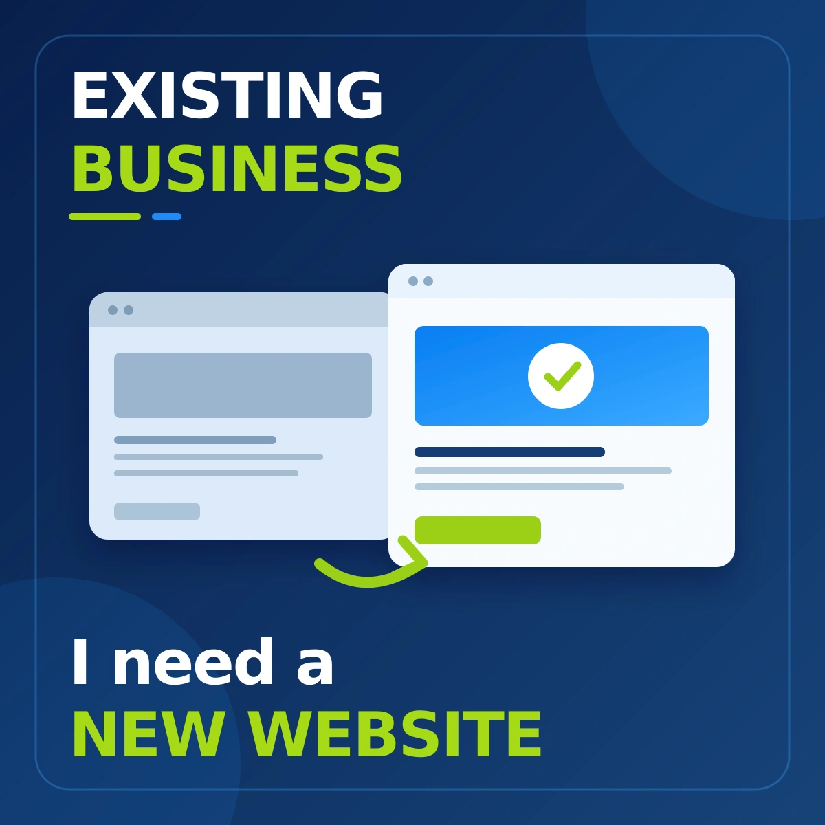 existing business website